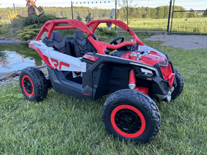 Unleash Adventure with the Can-Am 24V Remote Control Ride-On SXS 2 Seater!