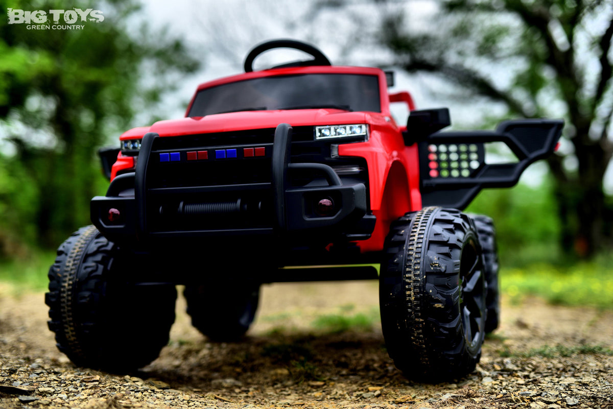 Conquer the Driveway with Our Chevy Silverado Lifted Remote Control Ri