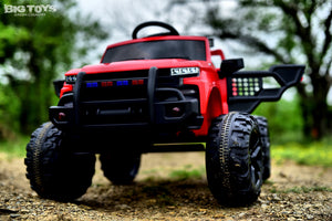 Conquer the Driveway with Our Chevy Silverado Lifted Remote Control Ride-On Truck!
