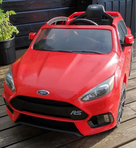 Rev Up Your Little One's Adventure with the Ford Focus RS Toddler Ride-On Coupe!