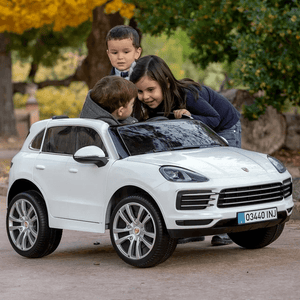 Unleash Adventure: The Porsche Cayenne Remote Control Ride-On Toddler SUV