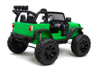 Crawler 24 Volt jeep Ride On Truck with 2.4G Remote Control and Rubber Tires