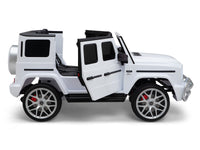 24 Volt Mercedes-Benz Remote Control Ride On G63 AMG G Wagon W/Rubber Tires and Opening Doors