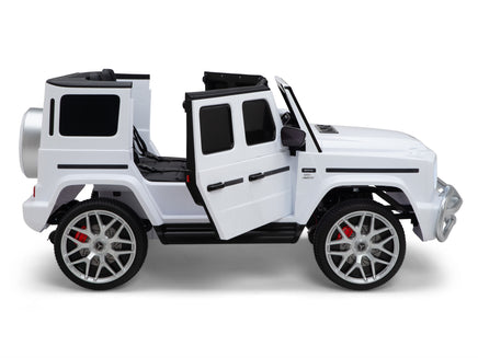 24 Volt Mercedes-Benz Remote Control Ride On G63 AMG G Wagon W/Rubber Tires and Opening Doors