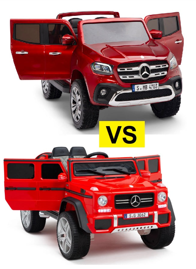 Mercedes-Benz Maybach G650 4WD vs. Mercedes-Benz