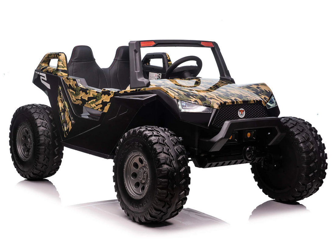 Super Buggy XL 4WD 24V Rubber Tires and Remote Control