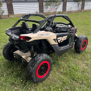 Can-Am 24V Remote Control Ride-On SXS 2 Seater with 4 Motor 4WD!