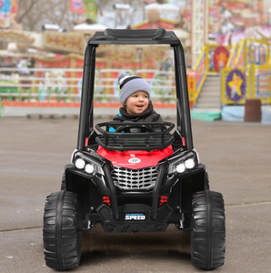 Trek 24V Remote Control Ride On UTV With 2 Seats!