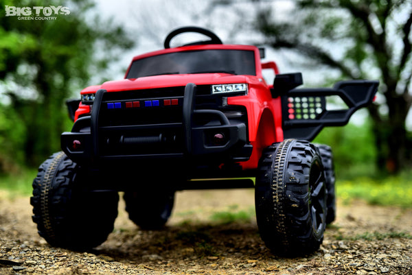 Conquer the Driveway with Our Chevy Silverado Lifted Remote Control Ri