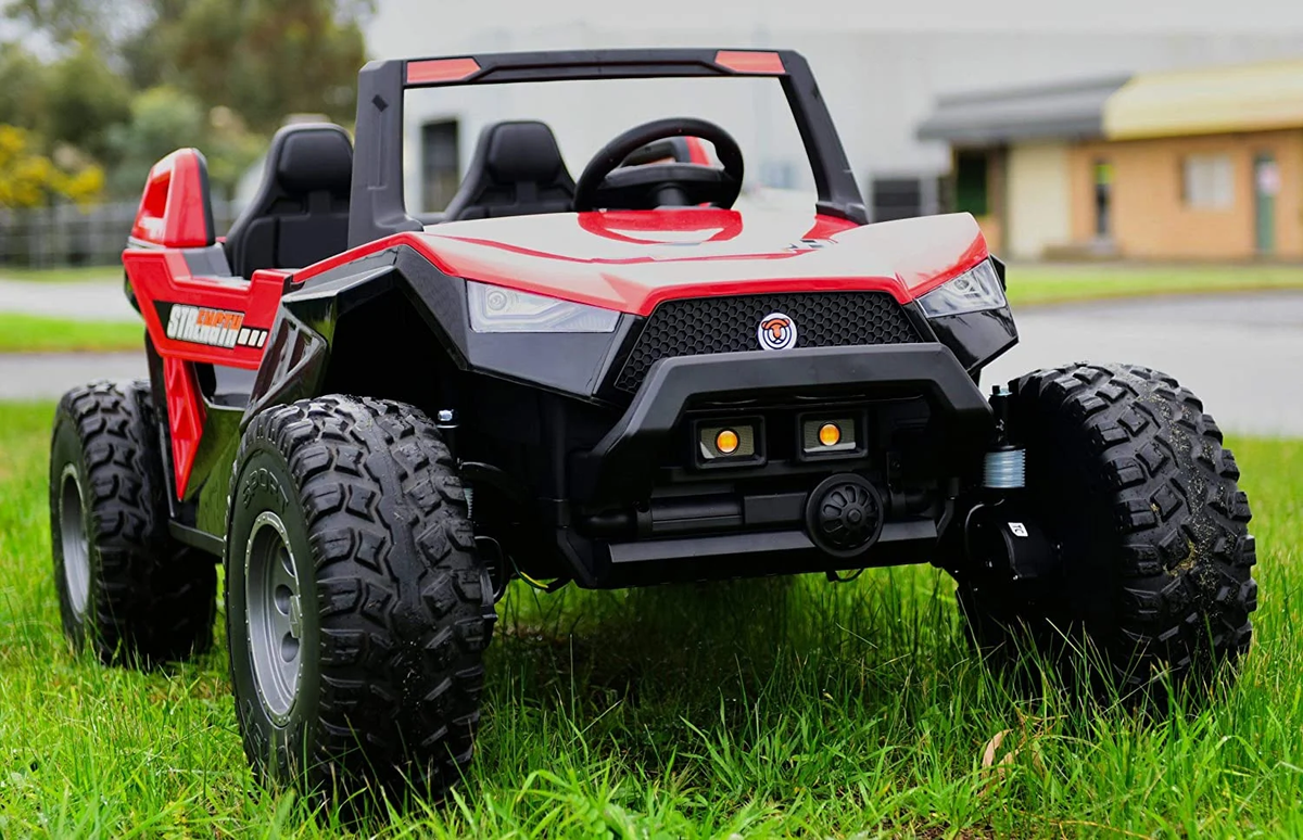 Super Buggy XL 4WD 24V Rubber Tires and Remote Control  Car Tots Ride On Toys