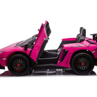 Big Kids 24V Lamborghini Aventador Ride On Car With 2 Seats