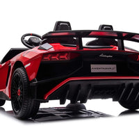 Big Kids 24V Lamborghini Aventador Ride On Car With 2 Seats