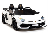 Lamborghini SVJ Two Seat 24V Remote Control Ride On Drift Car