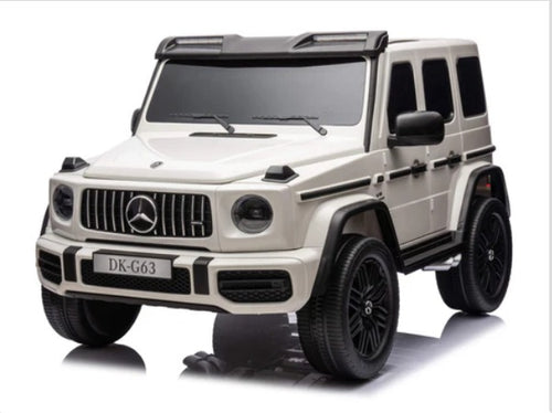 Luxurious Mercedes Benz AMG G63 Two Seater With Remote white