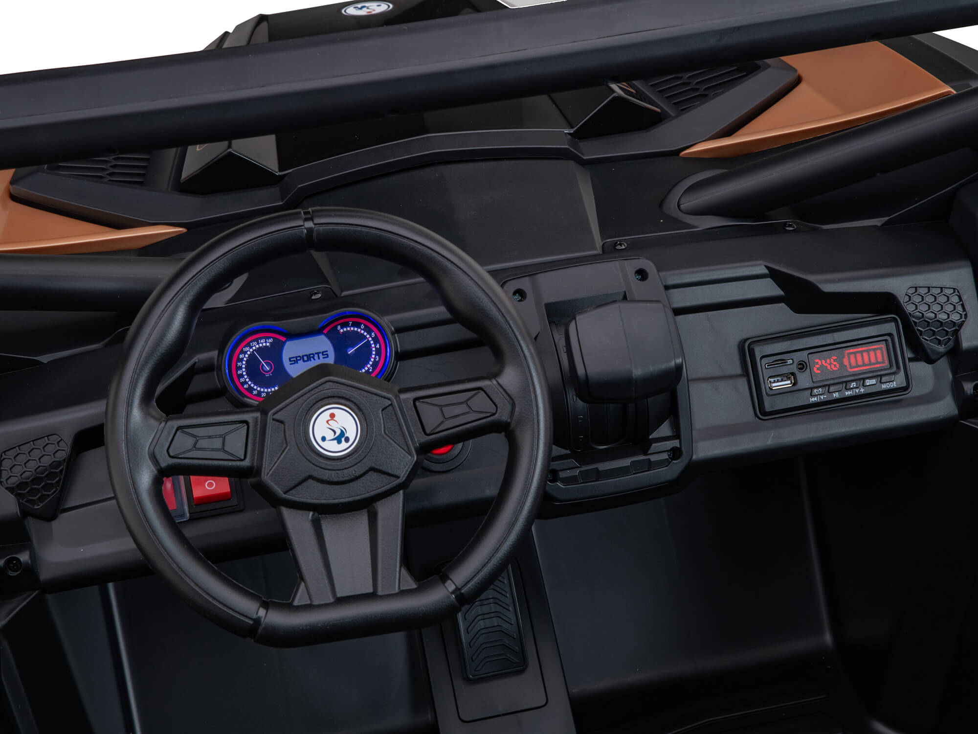 24V Ridington MAX-R All-Terrain Ride-On Buggy with Parental Remote