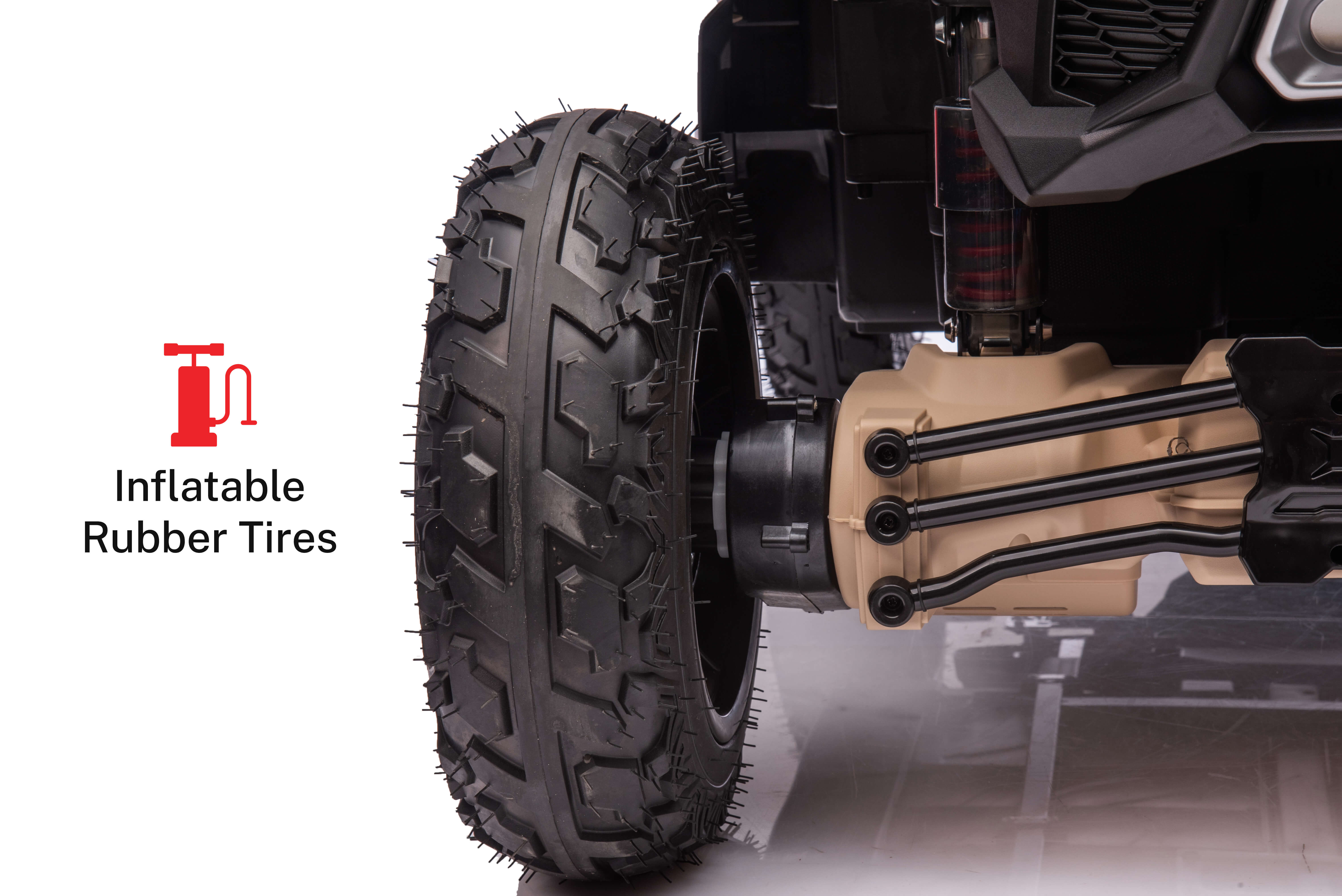 Can-Am 24V PRO High Torque Ride On SXS 2 Seater – Car Tots Ride On