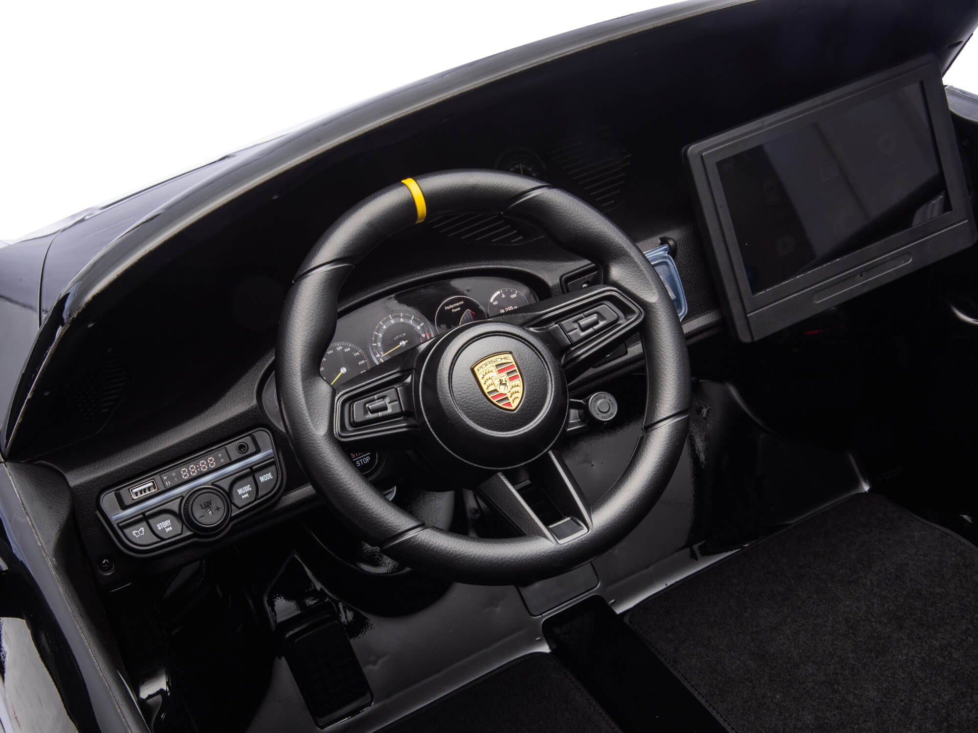 24V Porsche 911 GT3 Kids 2-Seater Ride-On Car