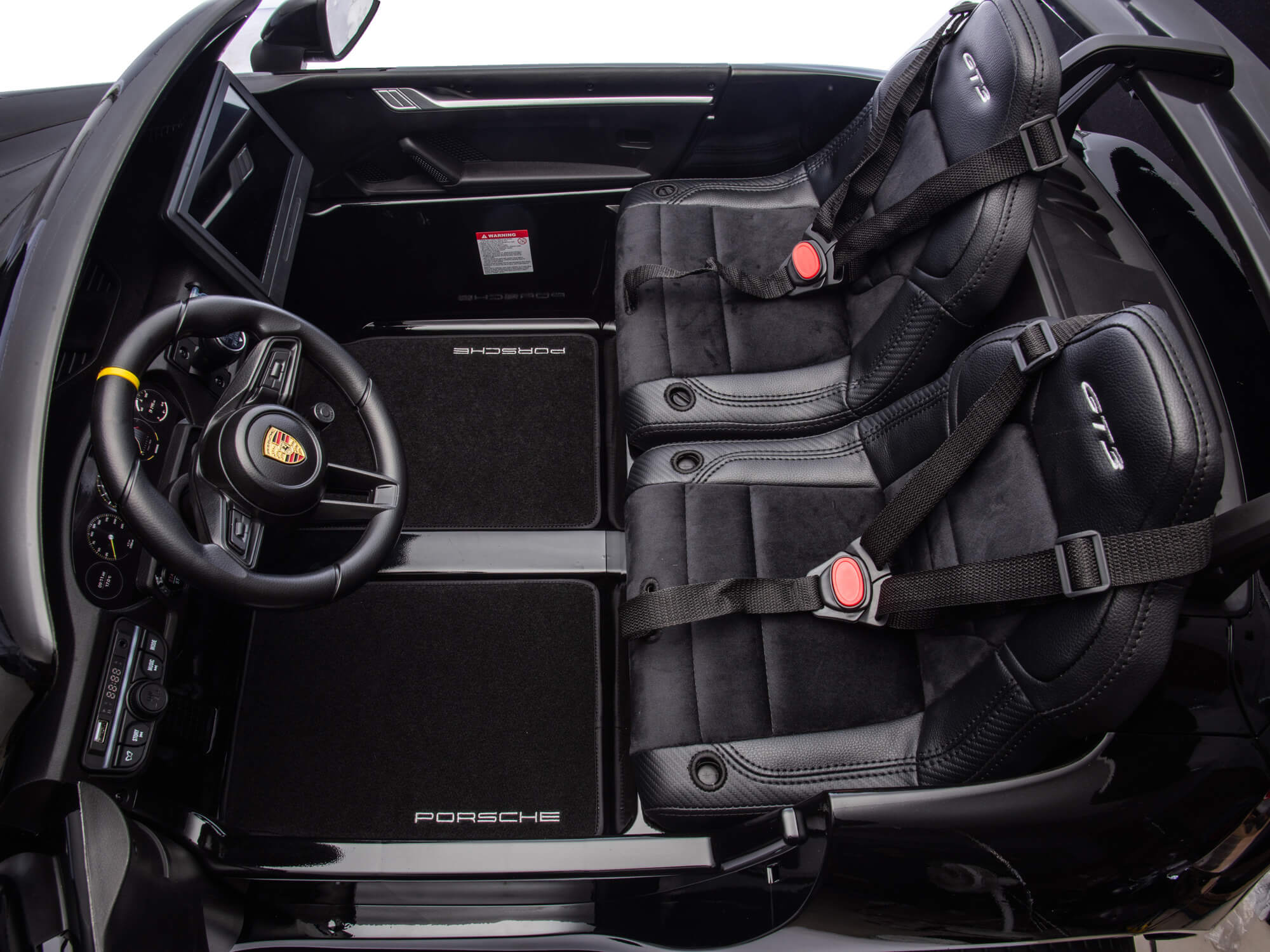 24V Porsche 911 GT3 Kids 2-Seater Ride-On Car