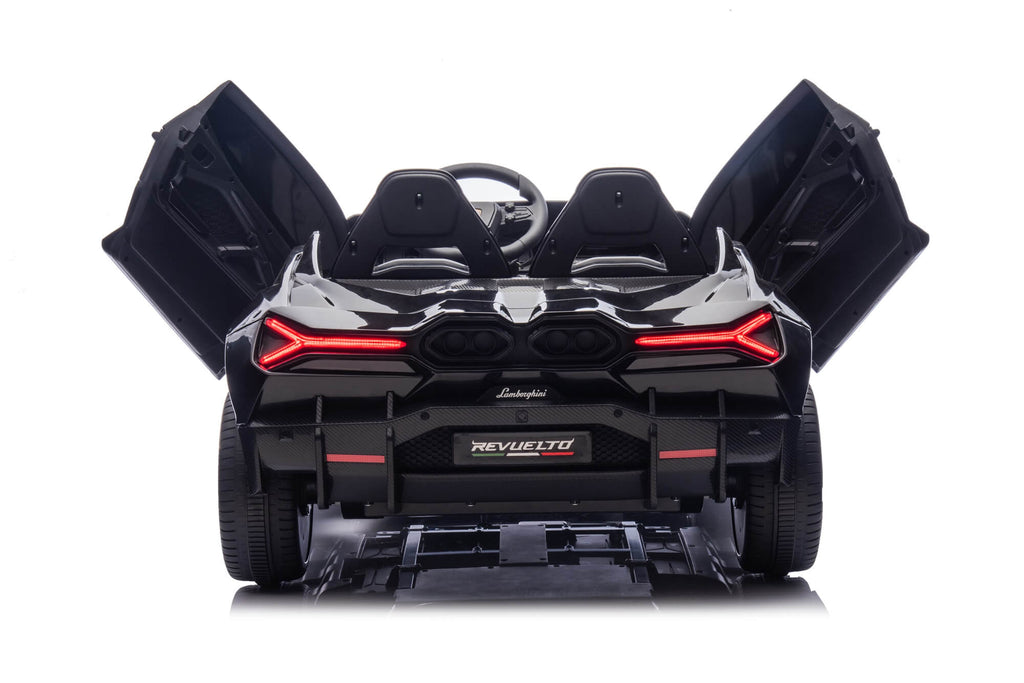 24V (9mph!) Lamborghini Revuelto Two-Seater Kids Ride-On Car