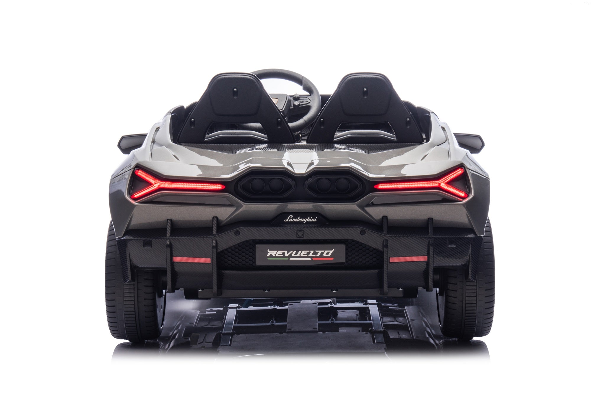 24V (9mph!) Lamborghini Revuelto Two-Seater Kids Ride-On Car