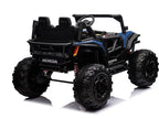 Blue Honda Talon 1000R 24V kids ride-on UTV rear alternate view