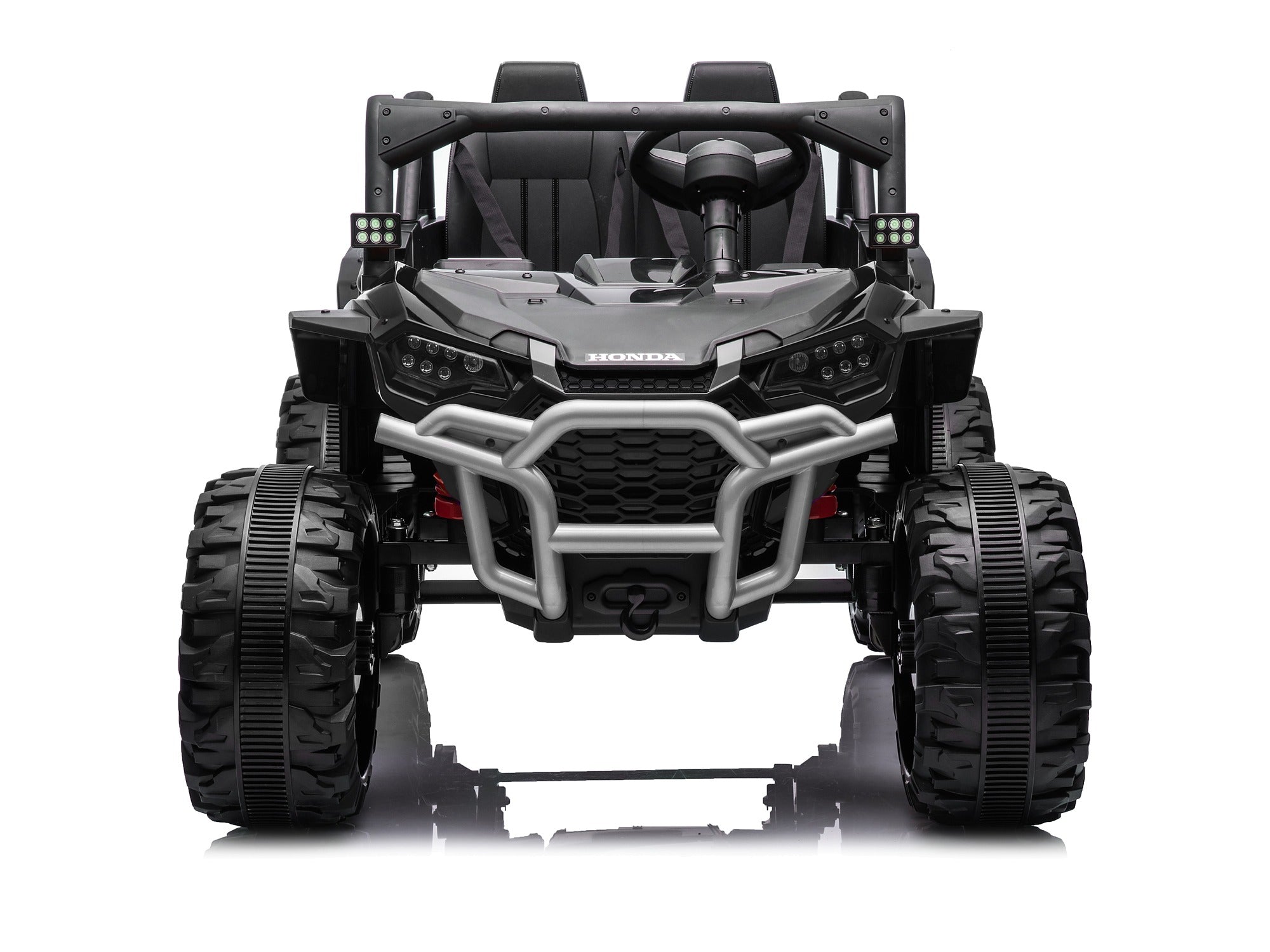 Black Honda Talon 1000R 24V kids ride-on UTV front view