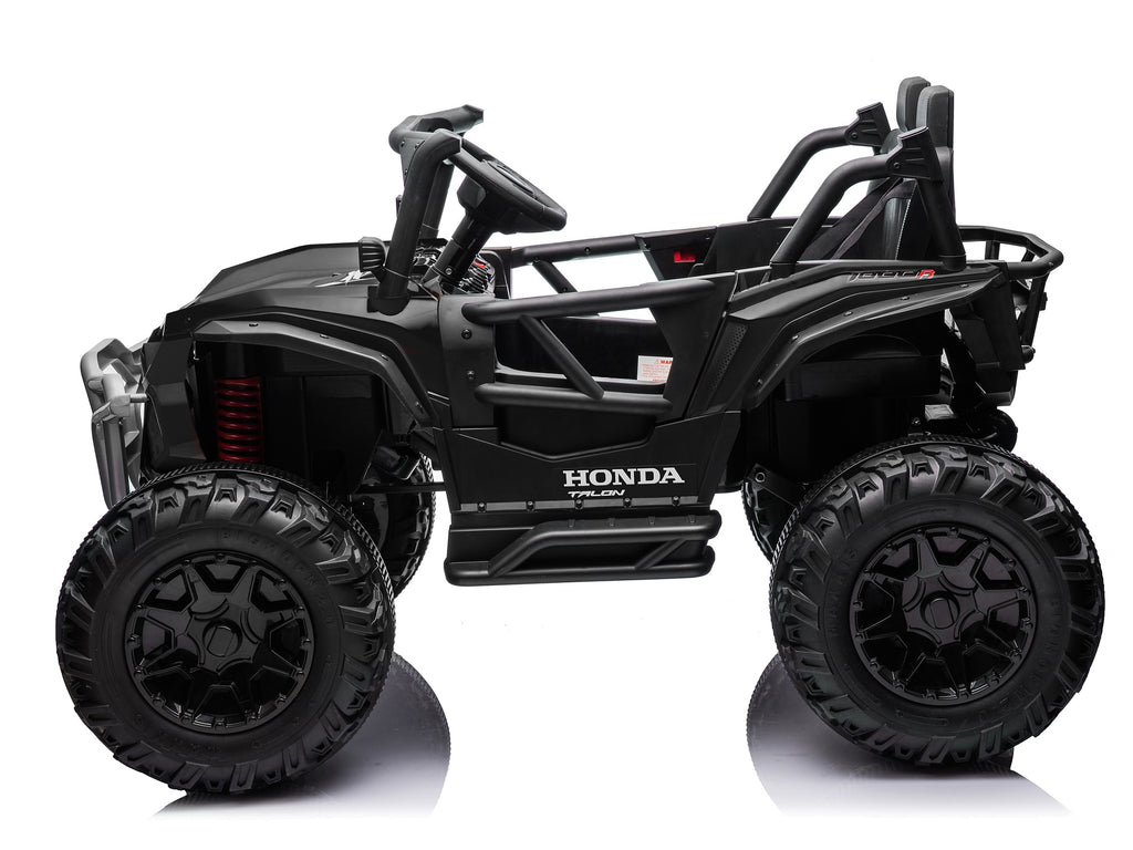 Black Honda Talon 1000R 24V kids ride-on UTV side profile