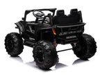 Black Honda Talon 1000R 24V kids ride-on UTV rear three-quarter view