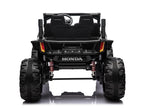 Black Honda Talon 1000R 24V kids ride-on UTV rear view