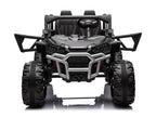 Black Honda Talon 1000R 24V kids ride-on UTV with doors open