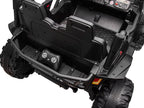 Black Honda Talon 1000R 24V kids ride-on UTV rear cabin and cargo detail