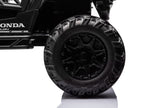 Black Honda Talon 1000R 24V kids ride-on UTV foam rubber tire detail