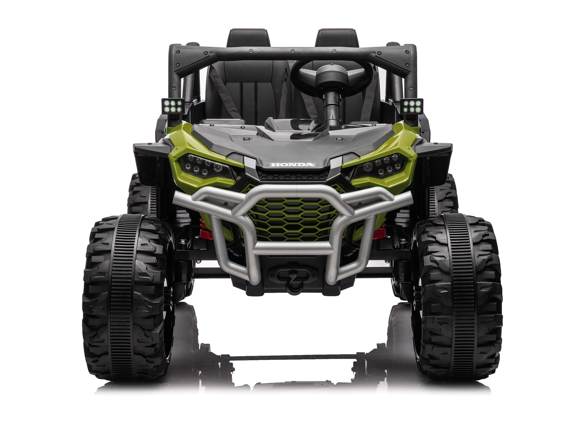Green Honda Talon 1000R 24V kids ride-on UTV front view