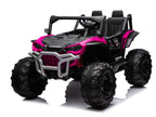 Pink Honda Talon 1000R 24V kids ride-on UTV angled exterior view