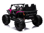 Pink Honda Talon 1000R 24V kids ride-on UTV rear three-quarter view