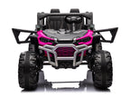 Pink Honda Talon 1000R 24V kids ride-on UTV with doors open