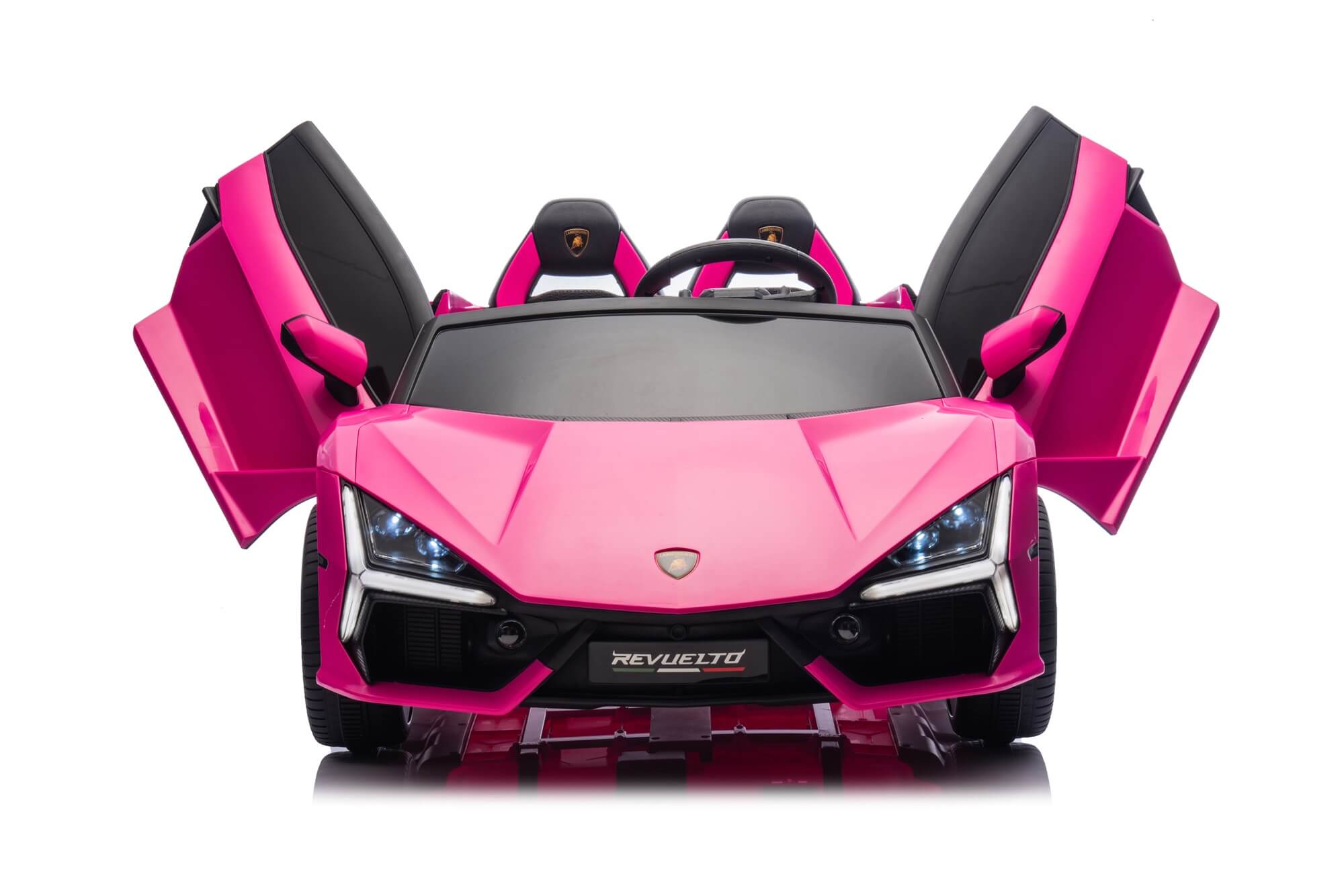 24V (9mph!) Lamborghini Revuelto Two-Seater Kids Ride-On Car