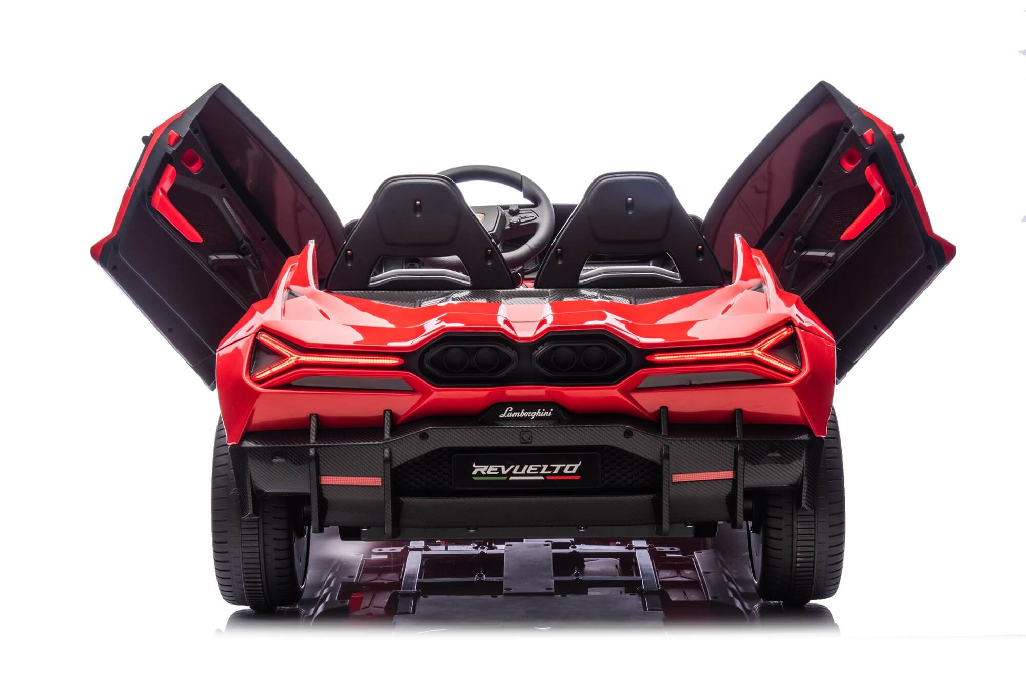 24V (9mph!) Lamborghini Revuelto Two-Seater Kids Ride-On Car