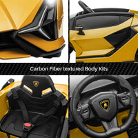 Lamborghini Sian Remote Control Ride On Sports Car for Toddlers
