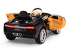 Toddler Bugatti Remote Control Ride On Cars with Rubber Tires