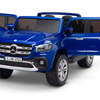 Remote Control Ride On Pickup Truck Two Seater Mercedes Benz