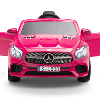 Pink Mercedes Benz