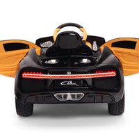 Toddler Bugatti Luxury Remote Control Ride On with Rubber Tires and Opening Doors