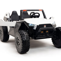 24V Ride On Buggy with Opening Doors, Remote Control and Rubber Tires