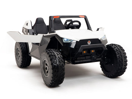 24V Ride On Buggy with Opening Doors, Remote Control and Rubber Tires