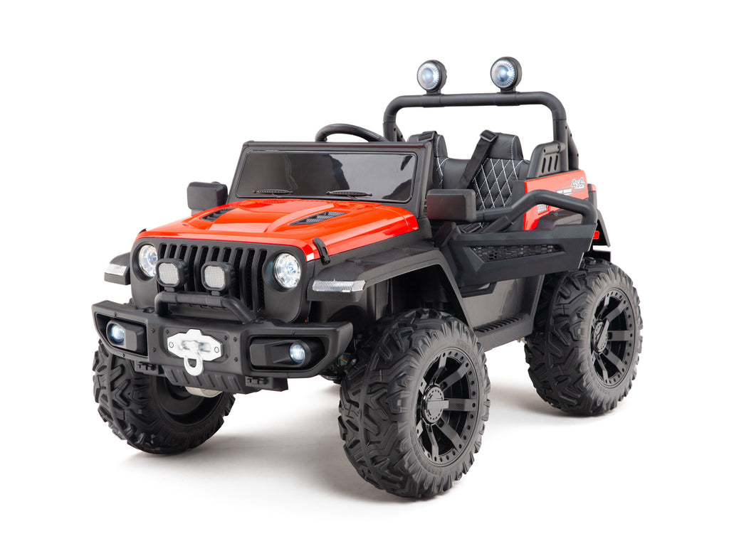 Romper 4WD Ride On jeep with 2.4G Remote, Rubber Tires