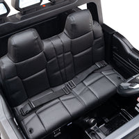 Toddler 2 Seat Leather Couch for Ride On Cars