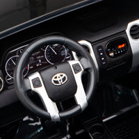Toddler Remote Control 24V 2 Seater Tundra Pickup Truck Dashboard