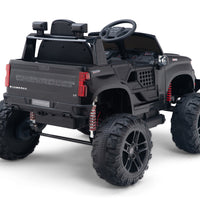 Chevrolet Silverado 24V Lifted Remote Control Ride On Pickup Truck