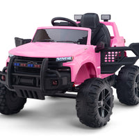 Chevrolet Silverado 24V Lifted Remote Control Ride On Pickup Truck